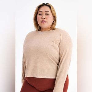 NWT Dune Cupro Long Sleeve Tee